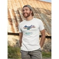thumbnail image 2 of Wildlife Conservation Eagle T-Shirt Men -Image by Shutterstock, Male Large, 2 of 4