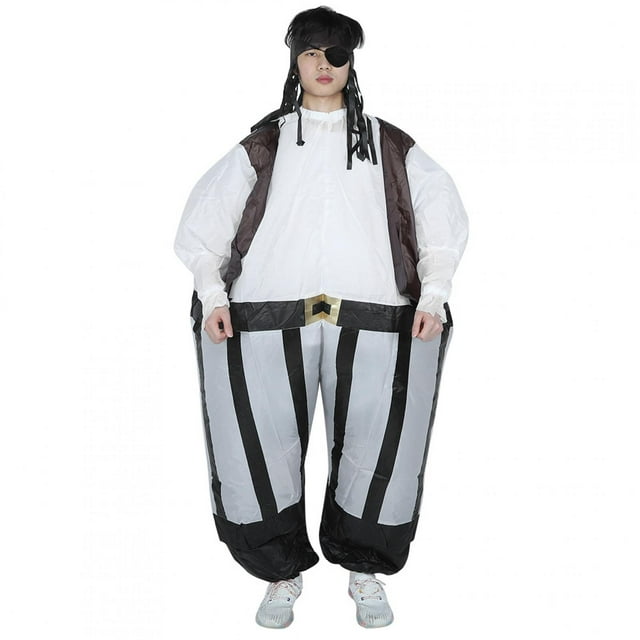 Déguisement Gonflable, Décor d'Halloween en Polyester, Durable pour Festivals, Bars de Spectacle, Fête d'Halloween, Forme Piratique X127, Forme de Requins Bleus X128