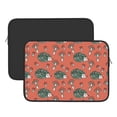 thumbnail image 2 of Bingfone Hedgehog Mushroom Laptop Sleeve Case 13 inch , 360° Protective Computer Carrying Bag, 2 of 8