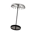 thumbnail image 3 of Soporte para collares con 23 ganchos estante de almacenamiento de joyas tocador giratorio mesa de metal Fernando, 3 of 7