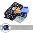 thumbnail image 3 of HAWEE Multipurpose Canvas Horizontal Smartphone Pouch Cell Phone Holster with Belt Loop Pouch Bag Belt Pouches for Women Cellphone, 3 of 6
