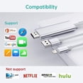 thumbnail image 4 of Adaptador de cable Lightning a HDMI, iPhone iPad a TV, 1080p, 4 of 5
