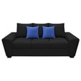 thumbnail image 2 of Sofa EL BAZAR STORE Islandia Lino Negro 3 plazas Modular Moderno Sala, 2 of 4