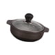 thumbnail image 1 of Olla de piedra coreana, cuenco de piedra con tapa, cuenco para servir, olla Dolsot antiadherente, olla Bibimbap para guisos, sopas, cocinar, Donabe 24cm, 1 of 8