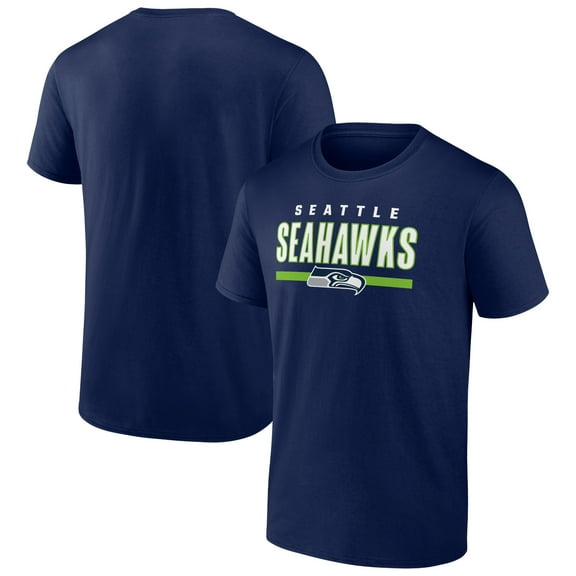 Men's College Navy Seattle Seahawks Speed & Agility T-Shirt