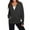 Black cheap stuff under 5 dollars, variant on Dyegold Womens Zip Up Hoodies Long Sleeve Oversized Sweatshirts Full Zipper Jackets Y2k Fall Fashion 2023 with Thumb Hole