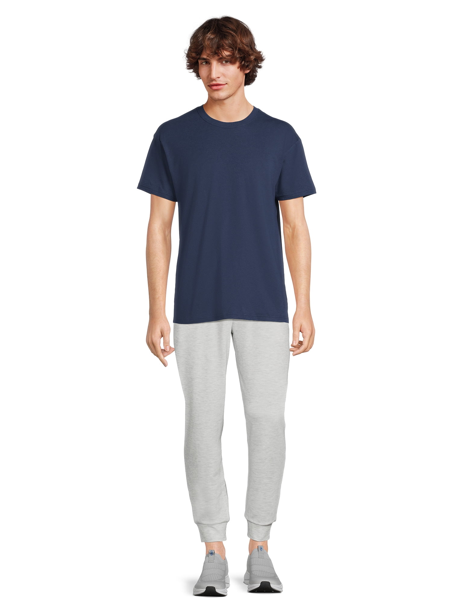 Athletic Works Men's and Big Men's Tri Blend Tee, Sizes XS-4XLT