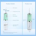 thumbnail image 5 of Irrigador Dental Portátil CHAO IPX7 4 Boquillas 3 Modos Recargable por USB, 5 of 5