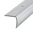 thumbnail image 2 of M-D Building Products 78022 1-1/8 In. X 1-1/8 In. X 36 In. Silver Aluminum Stair Edging w/ Screw Nails, 2 of 6