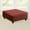 GARNET, variant on SureFit Stretch Pique Ottoman Slipcovers, Oversized Ottoman Covers, Single, Flannel Gray