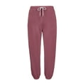 thumbnail image 4 of Fabrcox S-5xl Athletic Sweatpants for Men Winter Fleece Lined Active Joggers Sweatpants Drawstring Pockets Casual Running Workout Joggers Sweatpants Watermelon Red 4XL, 4 of 7