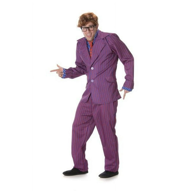 Agent Secret des Années 60 / Austin Powers / Costumes pour Hommes (Très Grand)
