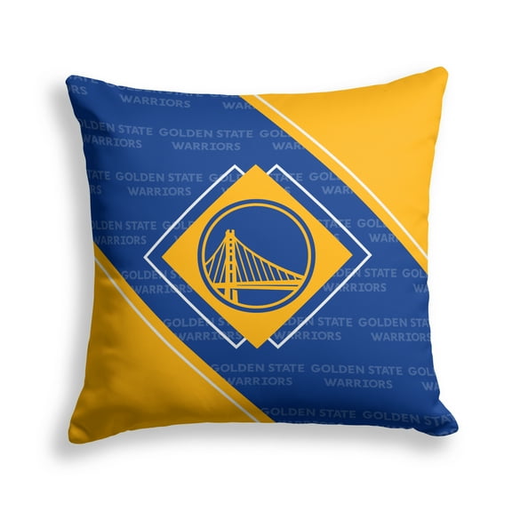 Pegasus Golden State Warriors 18" x 18" Diamond Boxed Decor Pillow