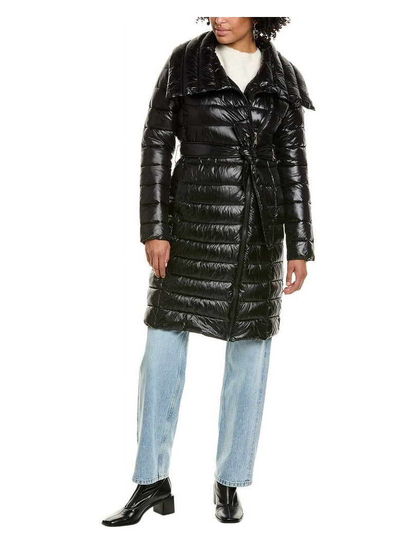 Via Spiga Womens Faux Fur Cozy Faux Fur Coat - Walmart.com