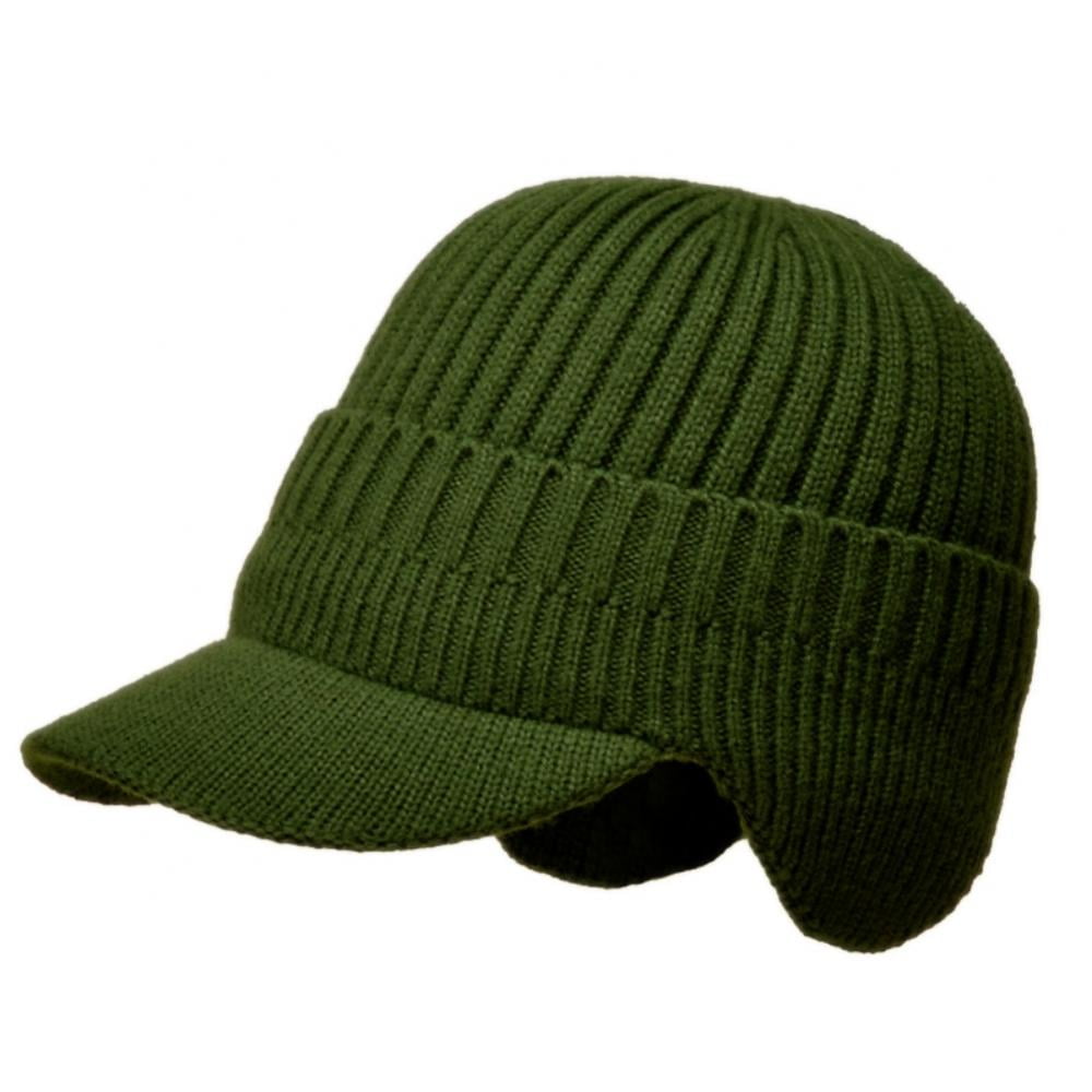Winter Beanie with Visor Ear Flaps for 