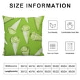 thumbnail image 5 of COMIO  Summer Pillow Covers Watermelon Ice Cream Lemon Pineapple Pillow Cover, Hello Summer Vibe Decorative Outdoor Pillowcase Striped Farmhouse Cushion Case for Sofa Couch, 5 of 5
