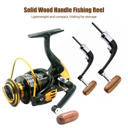 Xeyise Fishing Reel Rocker Arm Folding Heavy Duty Fishing Spinning Reel Power Handle Grip Replacement Fishing Accessories