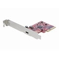 thumbnail image 1 of StarTech.com USB 3.2 Gen 2x2 PCIe Card - USB-C 20Gbps PCI Express 3.0 x4 Controller - USB Type-C Add-On PCIe Expansion Card -Windows/Linux - USB adapter - PCIe 3.0 x4 low profile - USB-C 3.2 Gen 2x2 x 1, 1 of 12