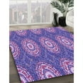 thumbnail image 2 of Ahgly Company Indoor Rectangle Patterned Purple Amethyst Purple Area Rugs, 3' x 5', 2 of 6