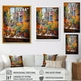 thumbnail image 4 of Designart "Summer Flowers from Farmhouse Windows IV" Floral Framed Wall Art - Traditional Yellow Window Living Room Framed Canvas Art, 4 of 6