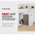 thumbnail image 6 of Rev-A-Shelf Pullout Kitchen Trash Can 35 qt. with Soft-close, 53WC-1535SCDM-112, 6 of 7
