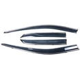 thumbnail image 4 of Ikon Motorsports Window Visors Compatible with 2016-2022 Lexus RX350 RX450h AL20, Polycarbonate Vent Deflector Rain Guard W/ Chrome Trim 4Pc Set, 4 of 9