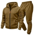 thumbnail image 6 of Boys 2-Piece Tracksuit Outfit Full Zip Hoodie and Sweatpants Set Athletic Sweatsuit Long Sleeve Activewear Youth Casual Jogger Pants Suit with Pockets, 6 of 9