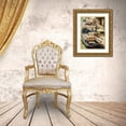 thumbnail image 3 of Lloyd, Sandy 25x32 Gold Ornate Wood Framed with Double Matting Museum Art Print Titled - Postcards of Paris X, 3 of 4
