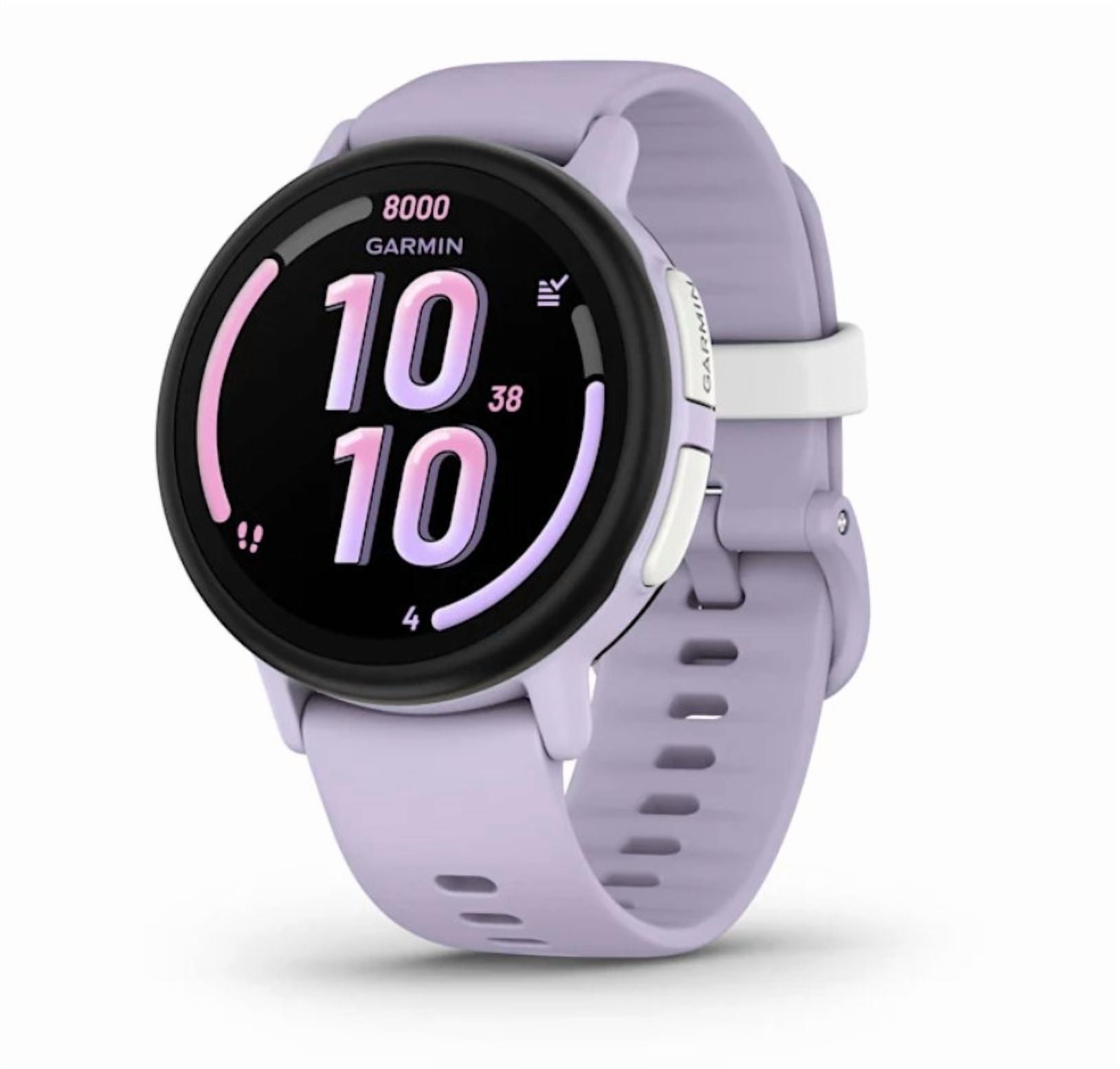Garmin Bounce 2 Kids GPS Smartwatch, Light Purple Bundle