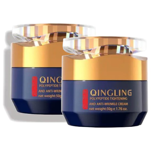 Crema removedora de arrugas Aultink Qingling, 50 g, para mujeres y hombres, 2 unidades