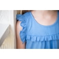 thumbnail image 5 of Millie Loves Lily Girls Marina Blue Ruffle Top and Turtle Print Ruffle Short Set,Big Girls,Size 5,2-PCS, 5 of 5