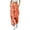 Orange, variant on Halloween Sweatpants for Women Baggy Skeleton Pumpkin Print Open Bottom High Waist Joggers Athletic Gym Sweat Casual Pants Purple XXXL