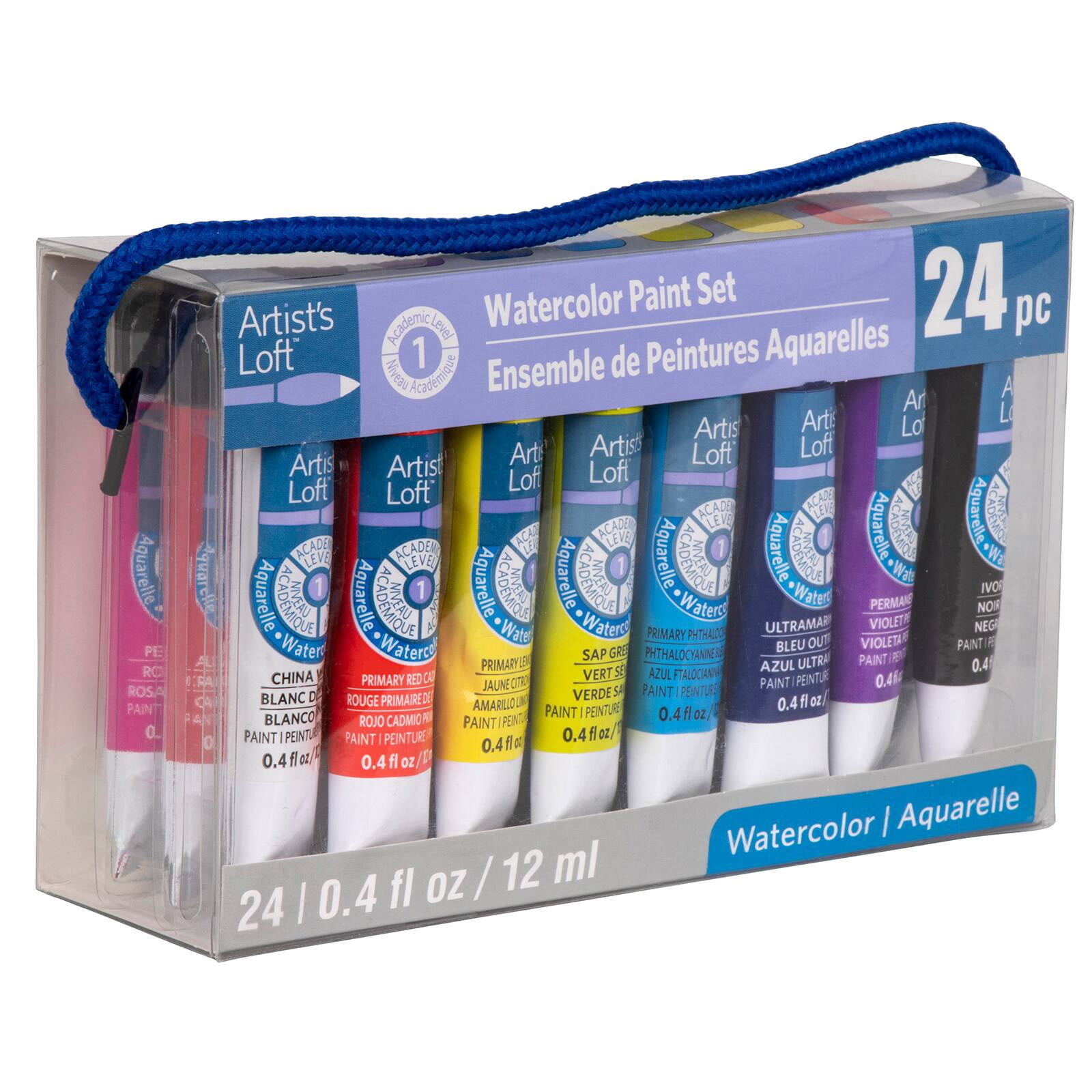 Artist's Loft Watercolor Paint Set, 24 Pieces