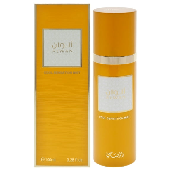 Rasasi Alwan Cool Sensation Mist , 3.38 oz Mist