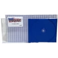 thumbnail image 3 of USDISC CD Jewel Cases Standard 10.4mm, Single 1 Disc, Multicolor, Pack Of 1000, 3 of 6