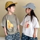 thumbnail image 3 of Camiseta de manga corta para niños de 1 a 10 años, camisetas de algodón con estampado de dibujos animados, ropa de verano para chico, camisetas holgadas bonitas para niñas, 3 of 6