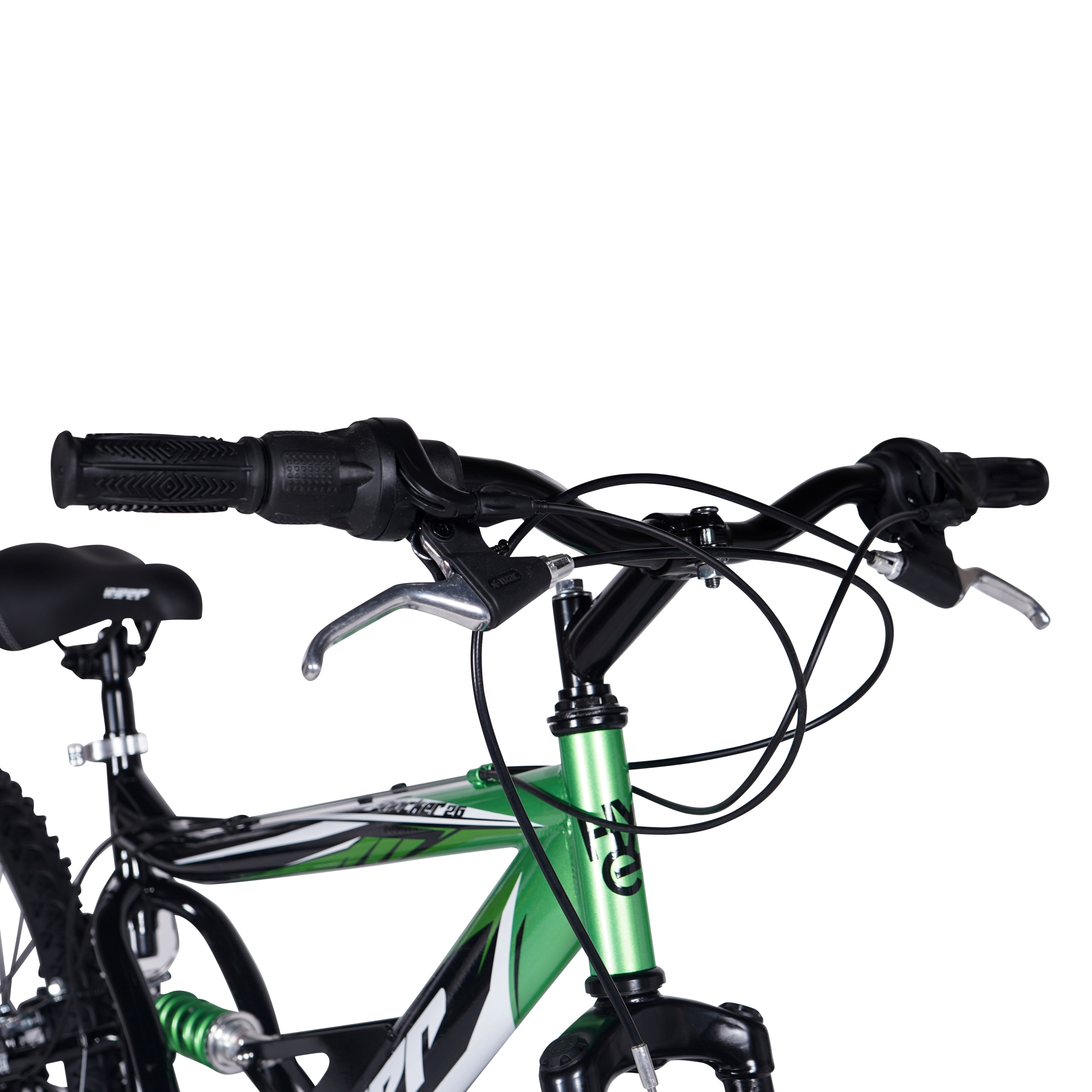 Hyper Bicycles Shocker Mountain Bike 26 Wheels Adult Ages 14 Black Red Walmart