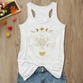 thumbnail image 2 of HNMKIU Basic Tank Tops For Women Loose Printed Top I Shaped Vest, 2 of 3