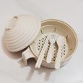 thumbnail image 2 of Juego Cuencos para Ramen Microondas Cuenco Fideos Con Cuchara Palillos Tenedor, 2 of 9