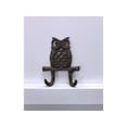 thumbnail image 1 of Crochets en Fonte Hibou Noir, 1 of 1