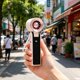 thumbnail image 5 of Handheld Digital Display High-Speed Small Fan USB Rechargeable Turbocharged Portable Fan With Powerful Wind, 5 of 9