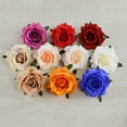 thumbnail image 3 of 50Pcs/Set Artificial Flower Head Vibrant No Water Need Elegant Simulated Rose Flower Head for Gift, 3 of 8