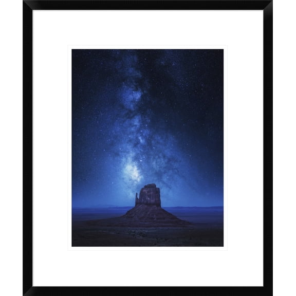 Global Gallery Juan Pablo De 'Monument Milkyway' Framed Wall Art
