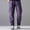 Purple, variant on GSPCLAM Mens Cargo Pants Streetwear Lightweight Pants with Zipper pockets Loose Fit Breathable Pants for Casual Friday