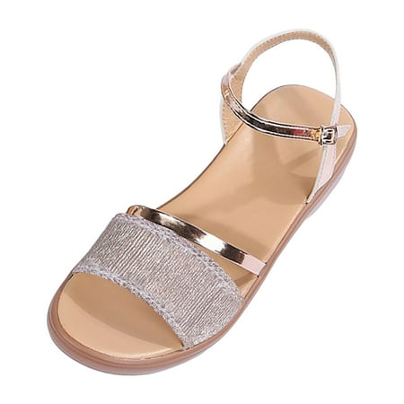 

Gzea Cute Sandals For Women Trendy Omen s Summer New European American Style Foreign Trade Wshoes With Sloping Heel And Fish Mouth Sandals Summer Sandals Gold 39