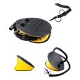 thumbnail image 2 of 2X Foot Pump Air Pump Inflator for Camping Mat Mattress Balloon Inflatable Bed Boat Swimming Floating Accessories,2 x Foot Pump,Yellow&Black, 2 of 7