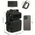 thumbnail image 5 of Tactical Nylon Waist Pack with US Flag Waterproof EDC Pouch for Hunting Camping & Phones, 5 of 10