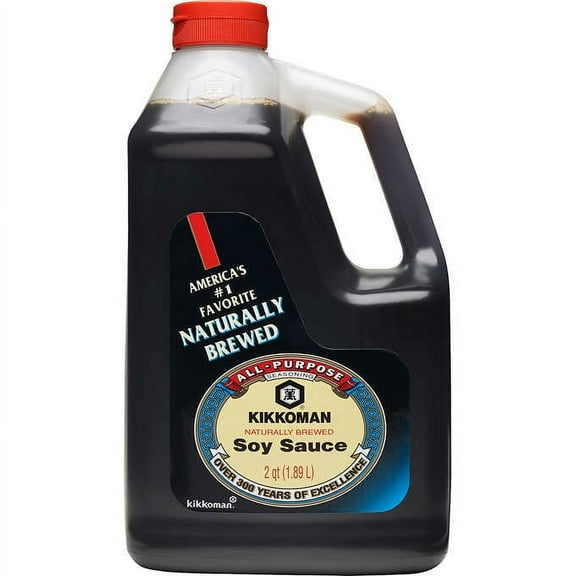 Kikkoman Soy Sauce, 64 oz.