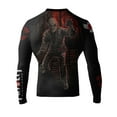 thumbnail image 1 of Men's BJJ Horror Nosferatu Vampire MMA Rash Guard Medium, 1 of 3