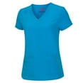 thumbnail image 2 of M&M SCRUBS Women's Breathable Cool Stretch Fabric Scrub Top and cargo Pant Set, 2 of 4